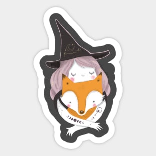 feminist witch Sticker